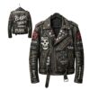 80s punk leather jacket​
