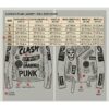 80s punk leather jacket​ - size chart