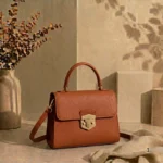 Australian leather mini evening handbag for women
