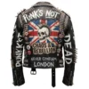 Lookati Signature Punk Leather Jacket.