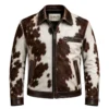 Men’s Hair-On Cowhide Leather Jacket