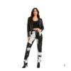 Genuine leather motorcycle pants design