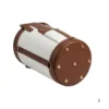 Luxury leather golf ball bag for golf
