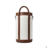 Handmade leather golf ball bag accessory