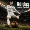 adidas leather football stitched ball