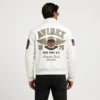 1975 Avirex leather jacket men's premium leather back view