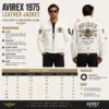 1975 Avirex leather jacket men's size guide