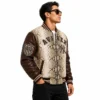 Avirex Snake New York Leather Jacket right side view image