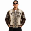 Avirex Snake New York Leather Jacket Front
