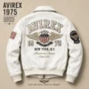 1975 Avirex leather jacket men's vintage style